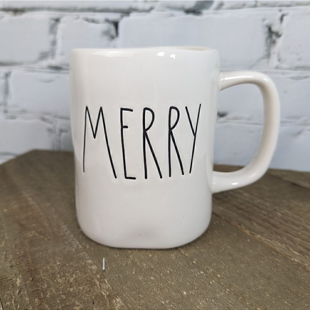 Rae Dunn MERRY mug, artisan collection by magenta